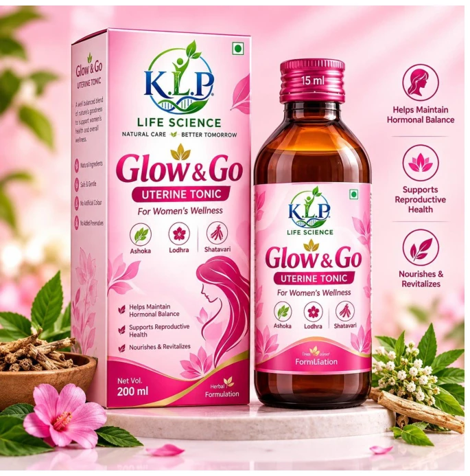 K.L.P Glow & Go Uterine Tonic — 200 ml
